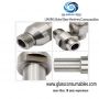 The drilling machinedrills the bushing